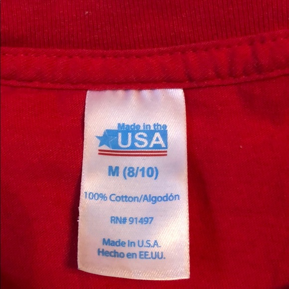 Glitter American T-Shirt “Made in America 2018” - Picture 3 of 3